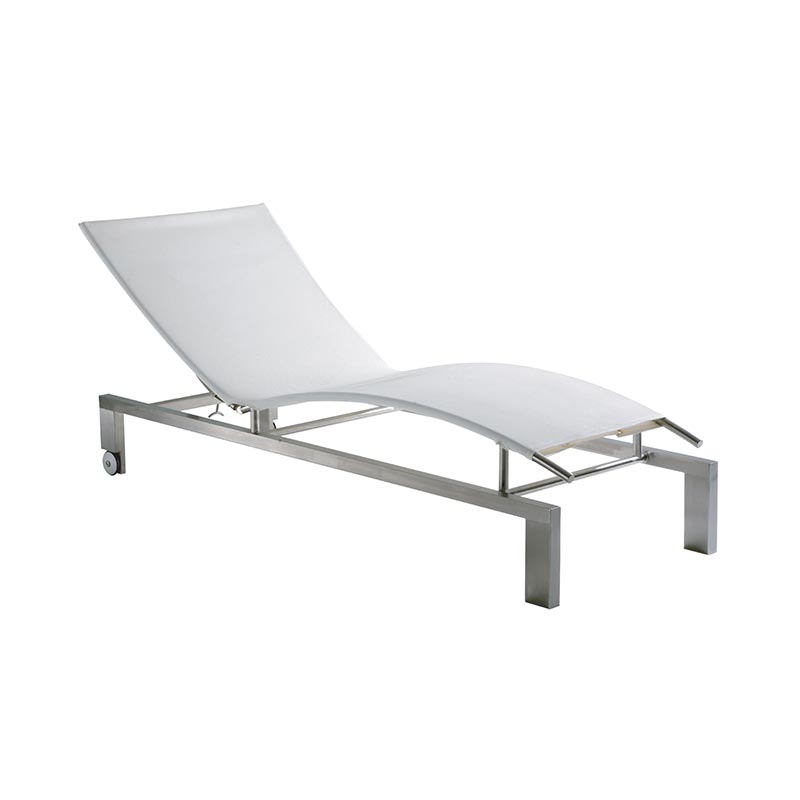 DUNE-LITE Lounger with small wheels (original Adjuster)